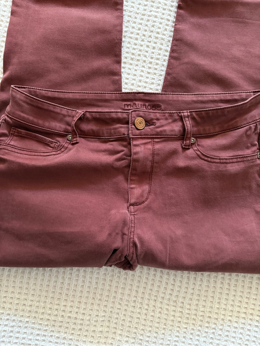 Maroon Pants - Picture 4 of 6